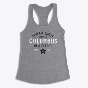 Columbus New Jersey General Supply Women's Racerback Tank