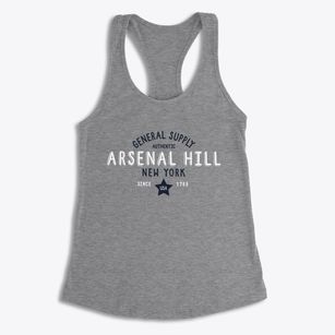 Arsenal Hill New York General Supply Women's Racerback Tank