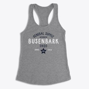 Busenbark Ohio General Supply Women's Racerback Tank