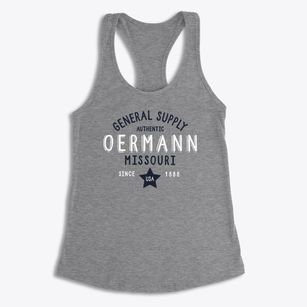 Oermann Missouri General Supply Women's Racerback Tank