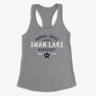 Swan Lake Kentucky General Supply Women's Racerback Tank