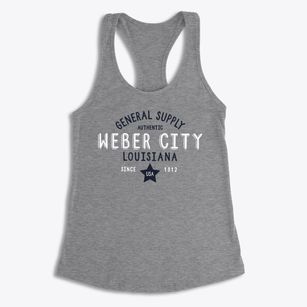 Weber City Louisiana General Supply Women's Racerback Tank