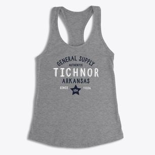 Tichnor Arkansas General Supply Women's Racerback Tank