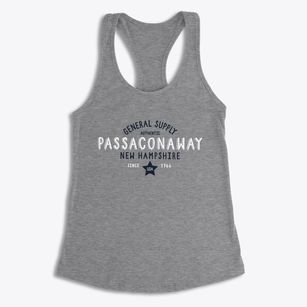 Passaconaway New Hampshire General Supply Women's Racerback Tank