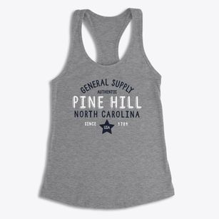 Pine Hill North Carolina General Supply Women's Racerback Tank
