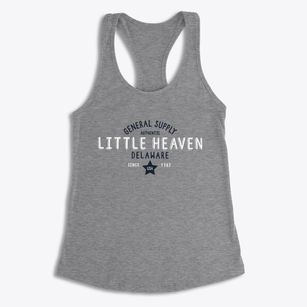 Little Heaven Delaware General Supply Women's Racerback Tank