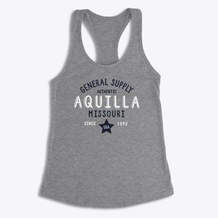 Aquilla Missouri General Supply Women's Racerback Tank