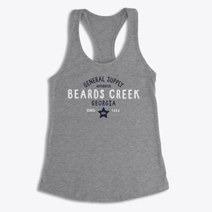 Beards Creek Georgia General Supply Women's Racerback Tank