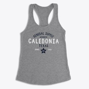 Caledonia Texas General Supply Women's Racerback Tank