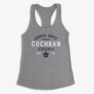 Cochran Virginia General Supply Women's Racerback Tank