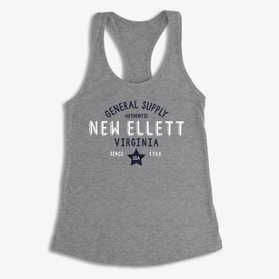 New Ellett Virginia General Supply Women's Racerback Tank