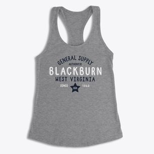 Blackburn West Virginia General Supply Women's Racerback Tank