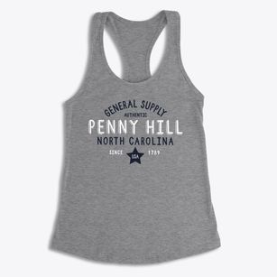 Penny Hill North Carolina General Supply Women's Racerback Tank