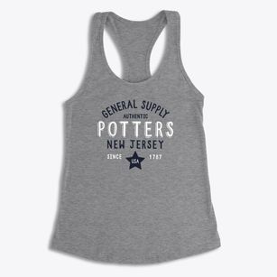 Potters New Jersey General Supply Women's Racerback Tank