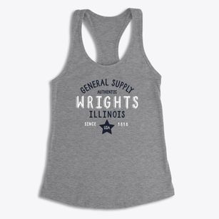 Wrights Illinois General Supply Women's Racerback Tank