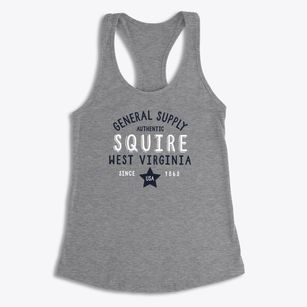 Squire West Virginia General Supply Women's Racerback Tank