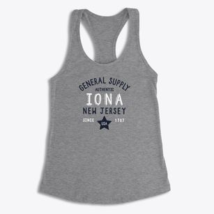 Iona New Jersey General Supply Women's Racerback Tank