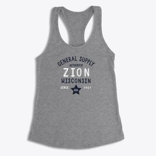 Zion Wisconsin General Supply Women's Racerback Tank