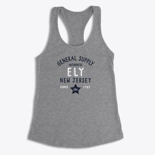 Ely New Jersey General Supply Women's Racerback Tank