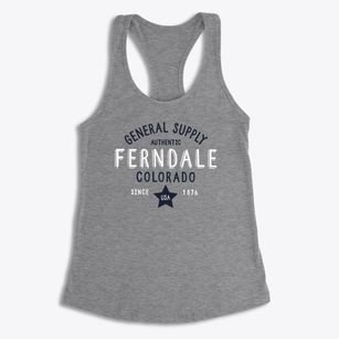 Ferndale Colorado General Supply Women's Racerback Tank