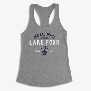 Lake Fork Ohio General Supply Women's Racerback Tank