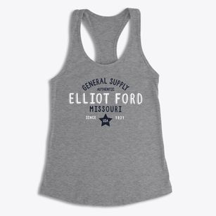 Elliot Ford Missouri General Supply Women's Racerback Tank