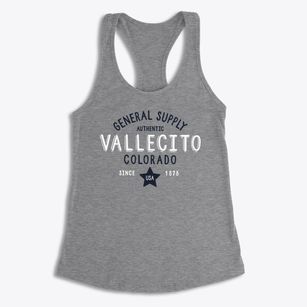 Vallecito Colorado General Supply Women's Racerback Tank