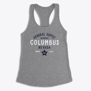 Columbus Nevada General Supply Women's Racerback Tank