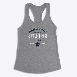 Smiths Iowa General Supply Women's Racerback Tank