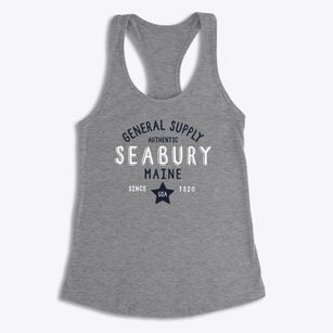 Seabury Maine General Supply Women's Racerback Tank