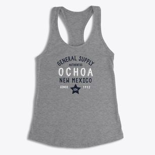Ochoa New Mexico General Supply Women's Racerback Tank