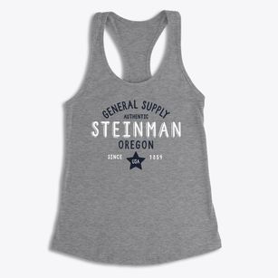 Steinman Oregon General Supply Women's Racerback Tank