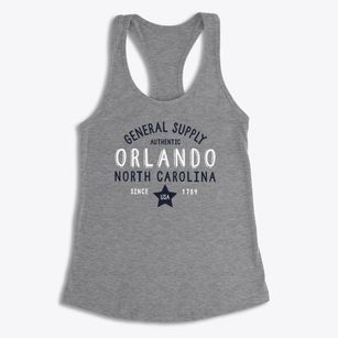 Orlando North Carolina General Supply Women's Racerback Tank