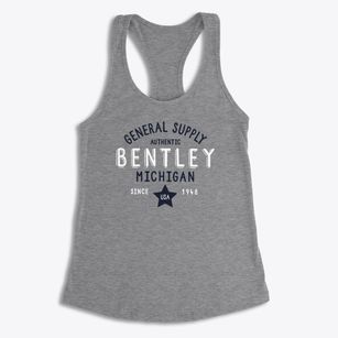 Bentley Michigan General Supply Women's Racerback Tank