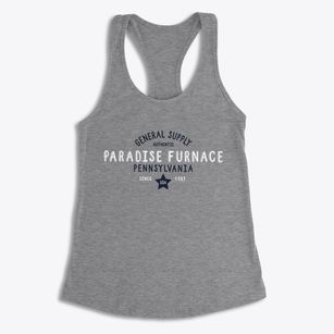 Paradise Furnace Pennsylvania General Supply Women's Racerback Tank