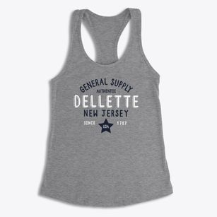 Dellette New Jersey General Supply Women's Racerback Tank