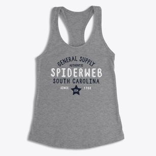 Spiderweb South Carolina General Supply Women's Racerback Tank