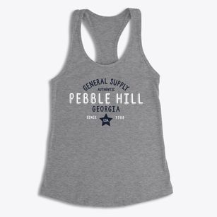Pebble Hill Georgia General Supply Women's Racerback Tank