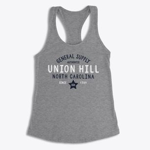 Union Hill North Carolina General Supply Women's Racerback Tank