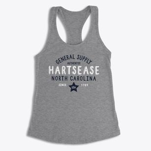 Hartsease North Carolina General Supply Women's Racerback Tank