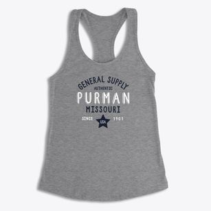 Purman Missouri General Supply Women's Racerback Tank