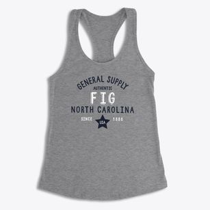 Fig North Carolina General Supply Women's Racerback Tank