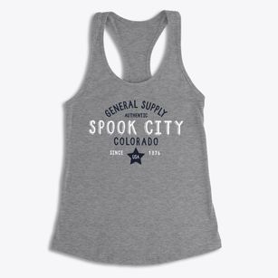 Spook City Colorado General Supply Women's Racerback Tank