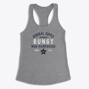 Bungy New Hampshire General Supply Women's Racerback Tank