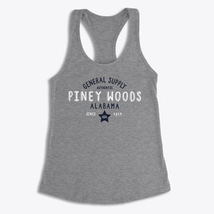 Piney Woods Alabama General Supply Women's Racerback Tank