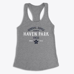 Haven Park Ohio General Supply Women's Racerback Tank