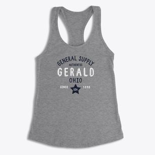 Gerald Ohio General Supply Women's Racerback Tank