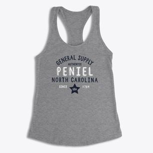 Peniel North Carolina General Supply Women's Racerback Tank