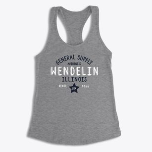 Wendelin Illinois General Supply Women's Racerback Tank