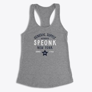 Speonk New York General Supply Women's Racerback Tank